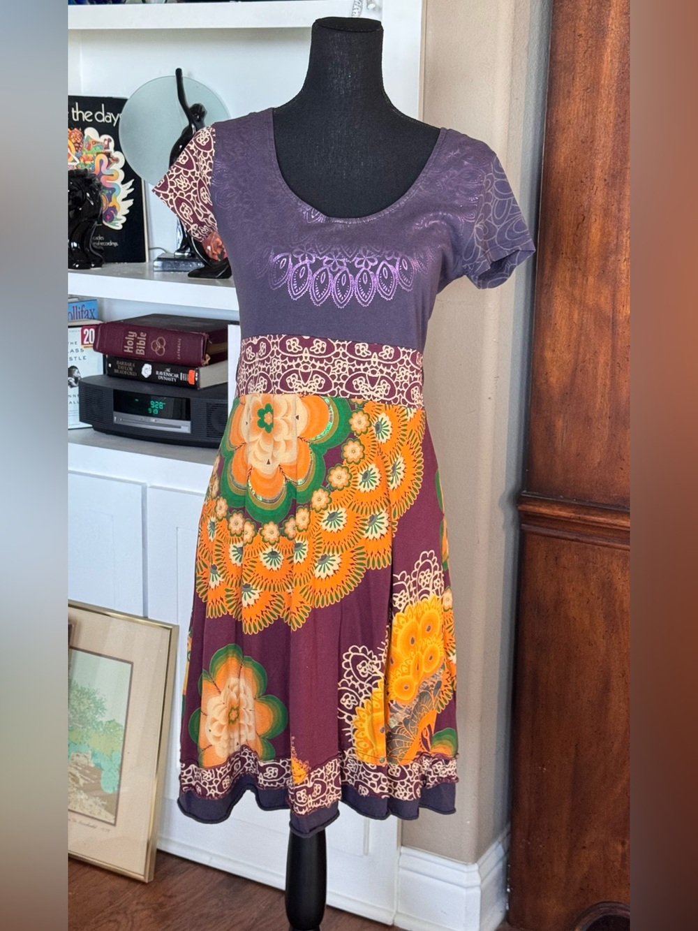Desigual Bohemian Floral Dress